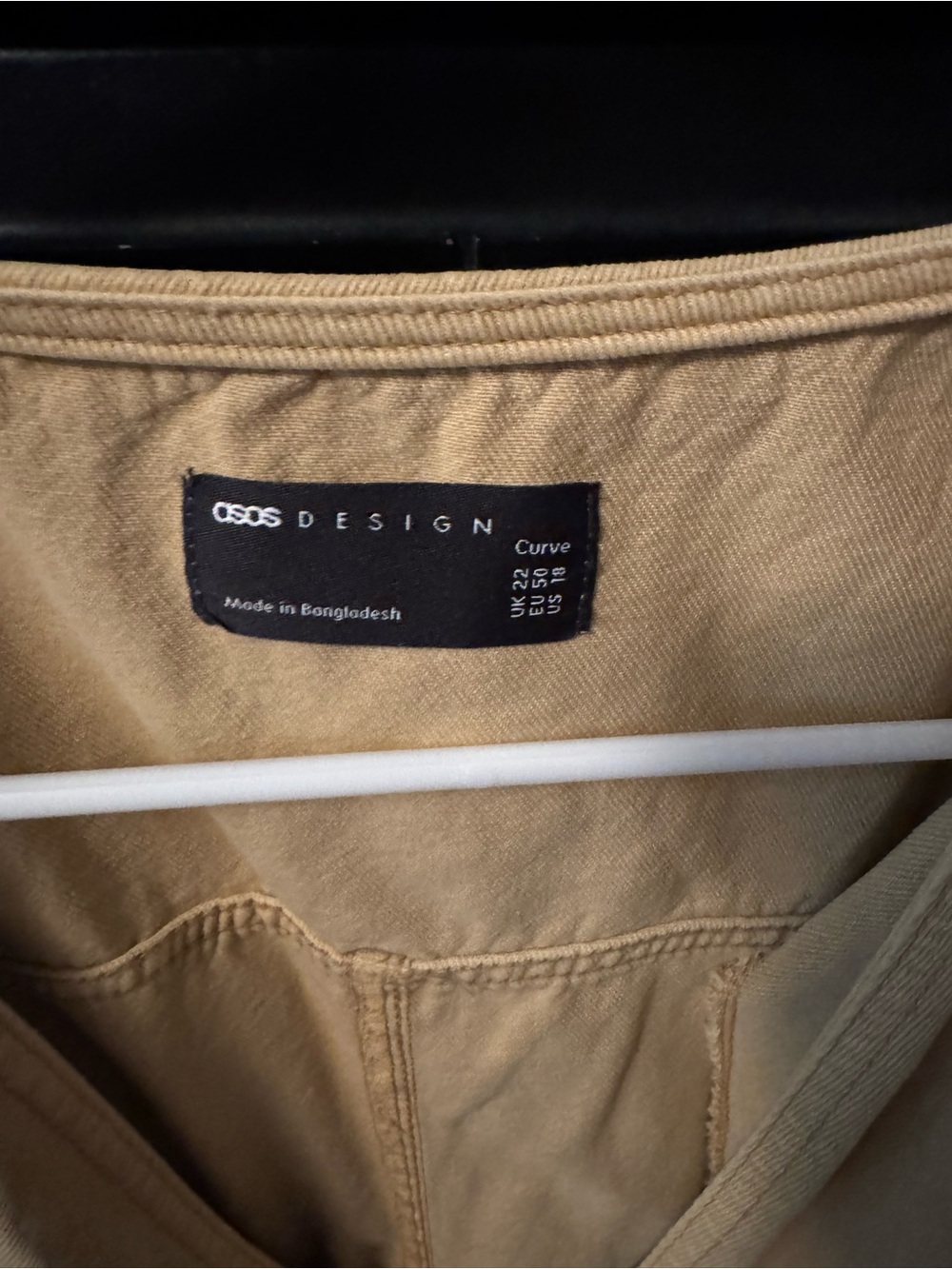 ASOS Beige Utility Romper - Picture 4 of 7